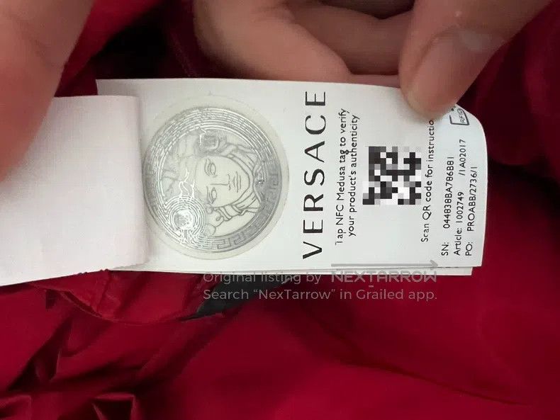 Versace Versace Alphabet cashmere long-sleeved coat Size US M / EU 48-50 / 2 - 5 Thumbnail