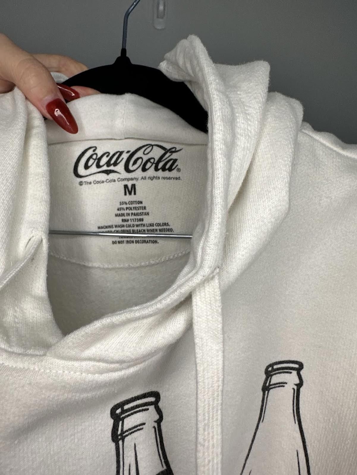 Coca Cola Coca Cola Hoodie - Sz. M Size US M / EU 48-50 / 2 - 3 Thumbnail