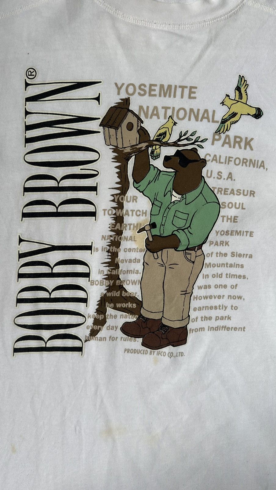 Vintage VINTAGE BOBBY BROWN YOSEMITE NATIONAL PARK TEE Size US L / EU 52-54 / 3 - 2 Thumbnail