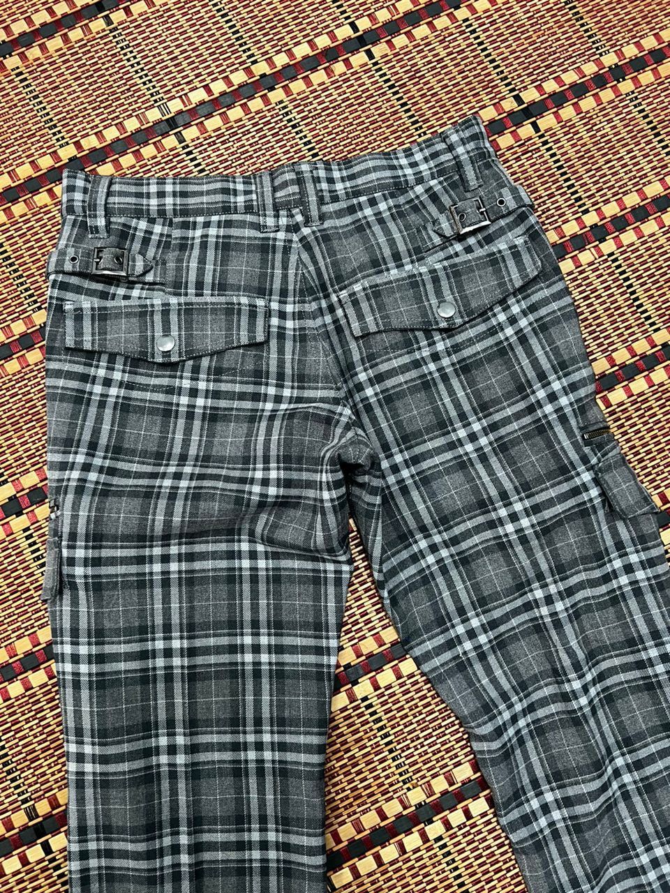Seditionaries × semanticdesign Semantic Design Checked Design Cargo Pants Size US 29 - 17 Thumbnail