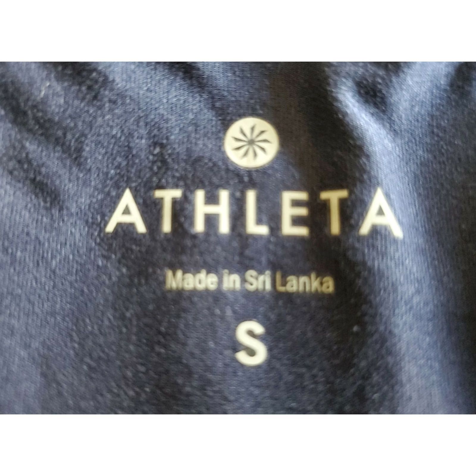 Athleta Athleta Tank Top Women’s S Multicolor Striped Front Solid Back Curved Hem Sleeveless Scoop Neck Pullover Casual Yoga Logo Relaxed Regular Fit Size S / US 4 / IT 40 - 6 Thumbnail