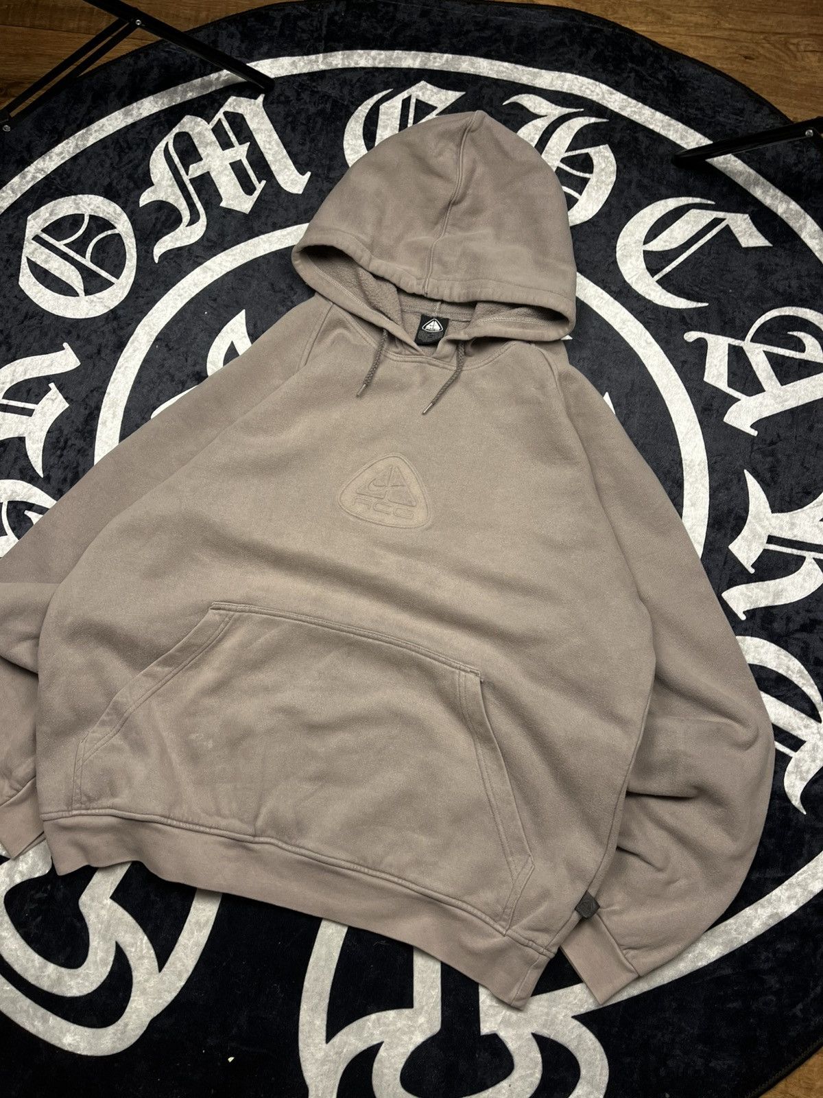 Vintage 90’s NIKE ACG RETRO CRAZY BIG LOGO Y2K HOODIE Size US M / EU 48-50 / 2 - 2 Thumbnail
