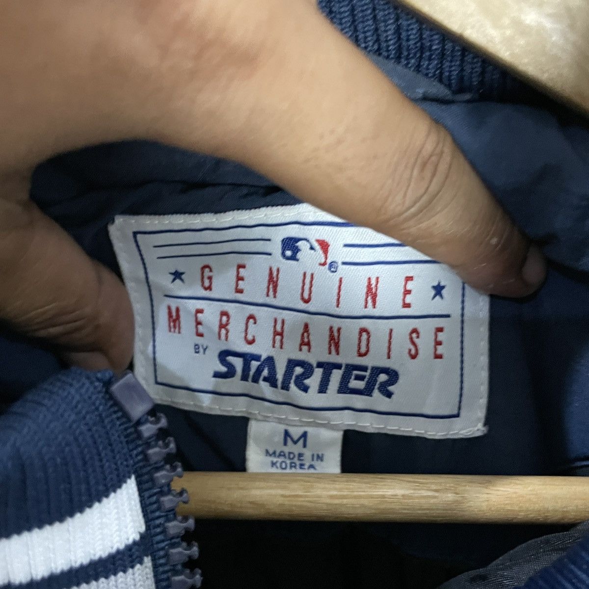 Starter Vintage Starter Yankees Club Baseball Jacket Size US XL / EU 56 / 4 - 6 Thumbnail