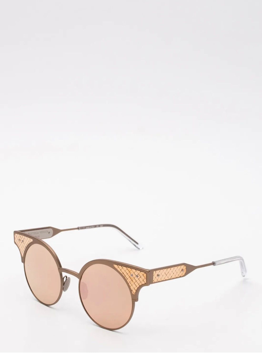 Bottega Veneta 25 / 30 LIMITED EDITION BV15 18K ROSE GOLD FILLED SUNGLASSES Size ONE SIZE - 2 Thumbnail