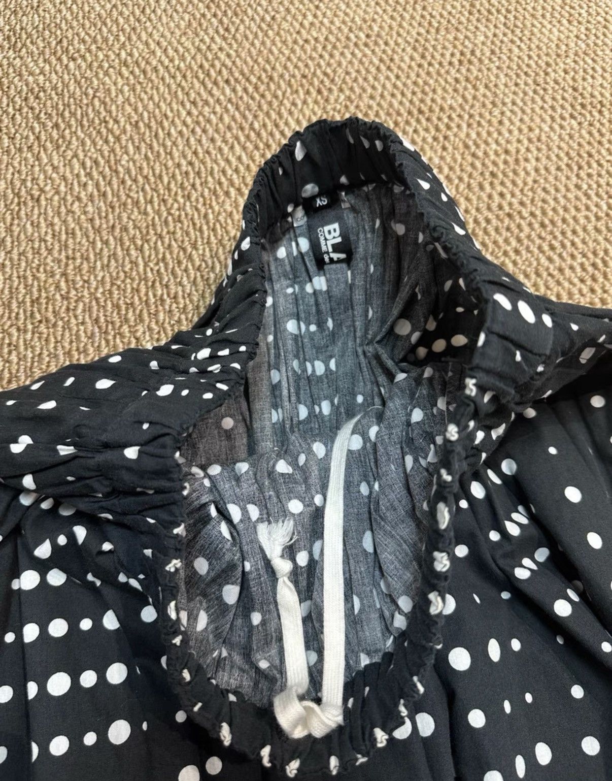 Comme des Garcons Comme des Garçons Polka Dot Mini Skirt K23 Size 24" / US 00 / IT 34 - 6 Thumbnail