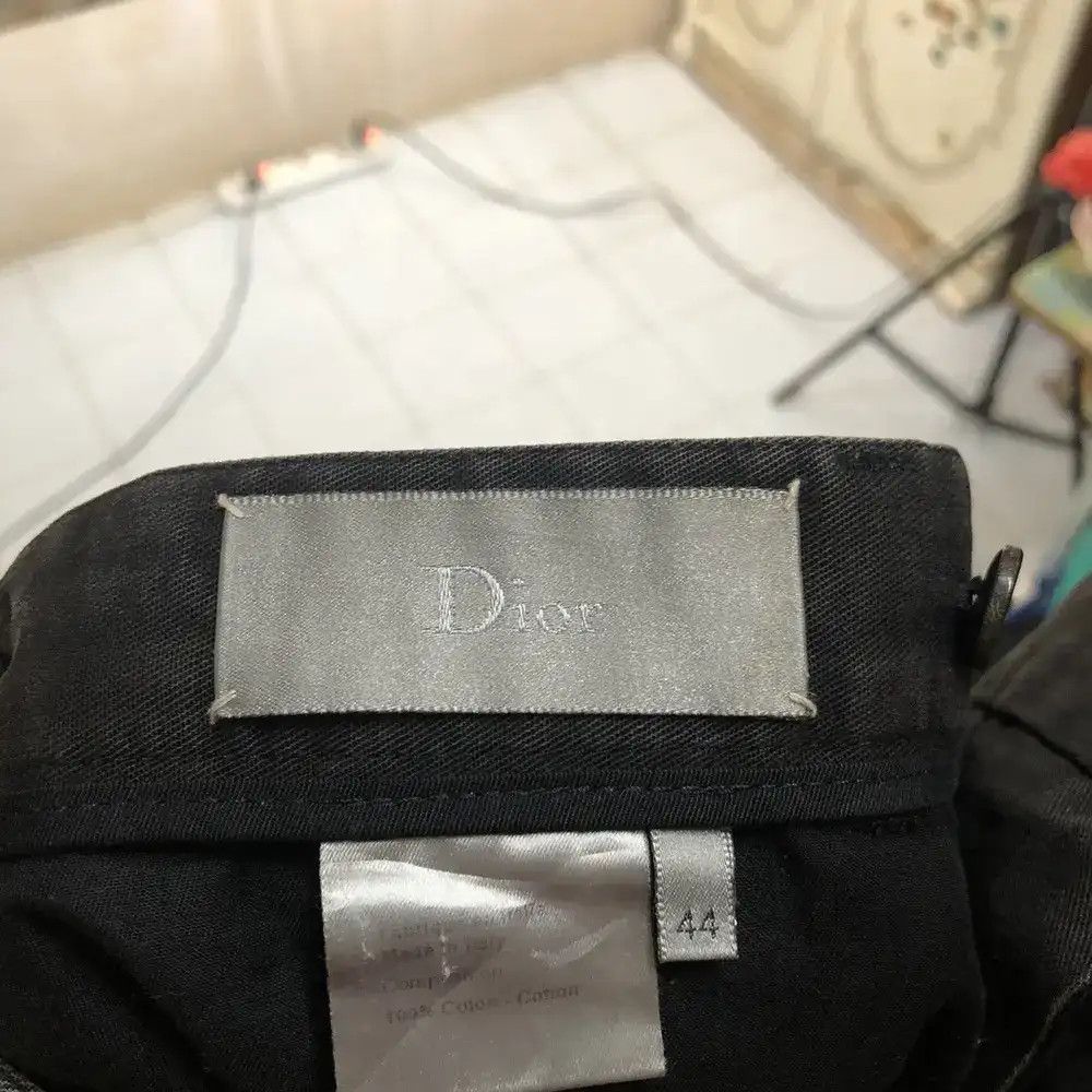 Dior DL Dior homme japan chino Black Casual cargo Pants #A2587 Size US 29 - 21 Thumbnail