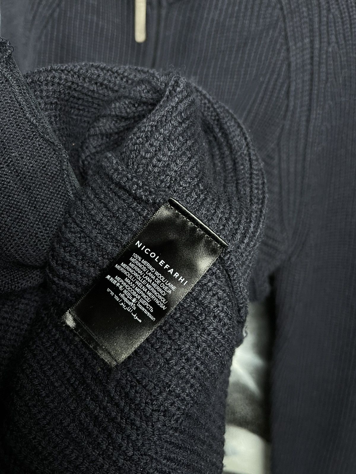 Nicole Farhi Nicole Farhi Heavy Knit Full Zip Sweater Men’s Size M Size US M / EU 48-50 / 2 - 10 Thumbnail