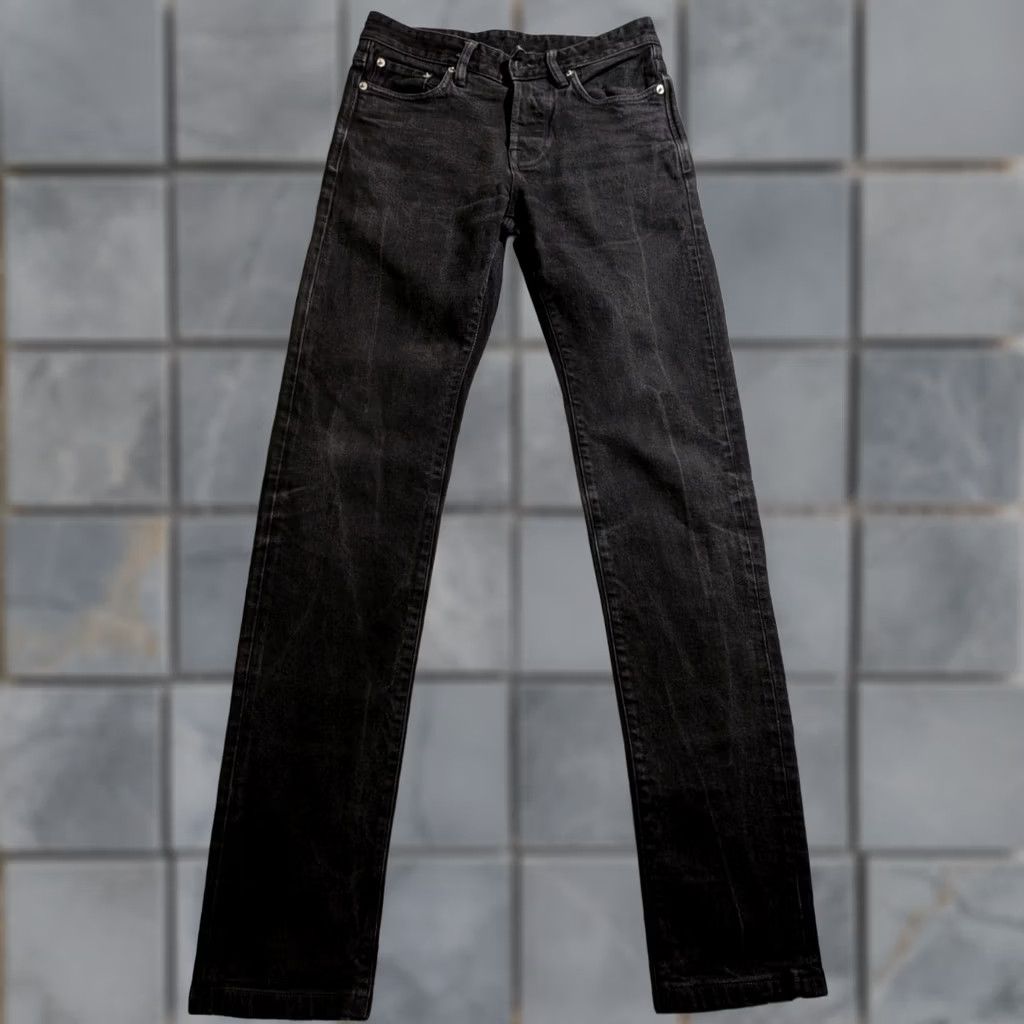 Buck Mason Men`s Black Maverick Slim Jeans Size 28x34 Denim, Men's