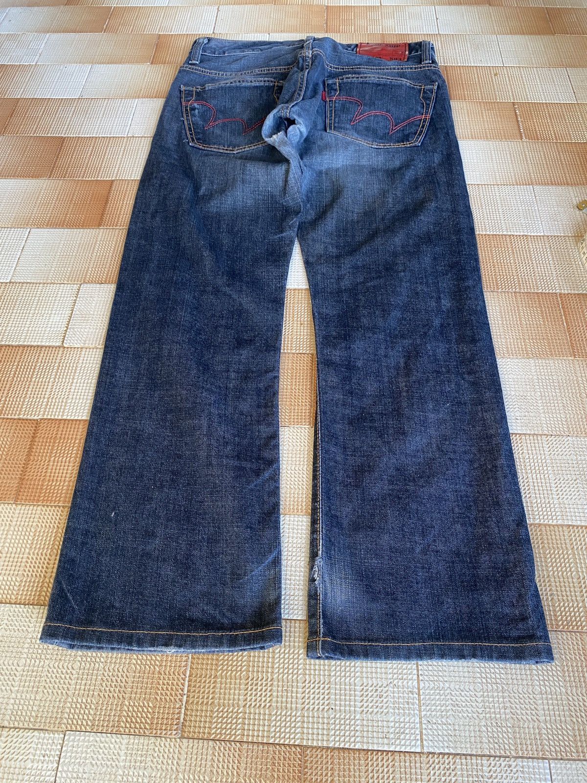 Edwin × PPFM × Vintage Vintage edwin blue trip 503 regular denim Size US 30 / EU 46 - 4 Thumbnail