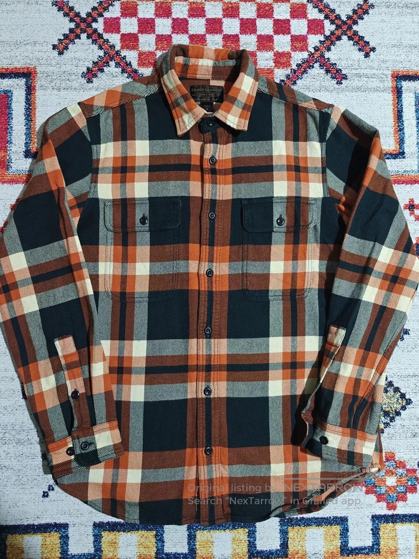 Filson Filson Vintage Workwear Plaid Men's Shirt. Size US M / EU 48-50 / 2 - 2 Thumbnail