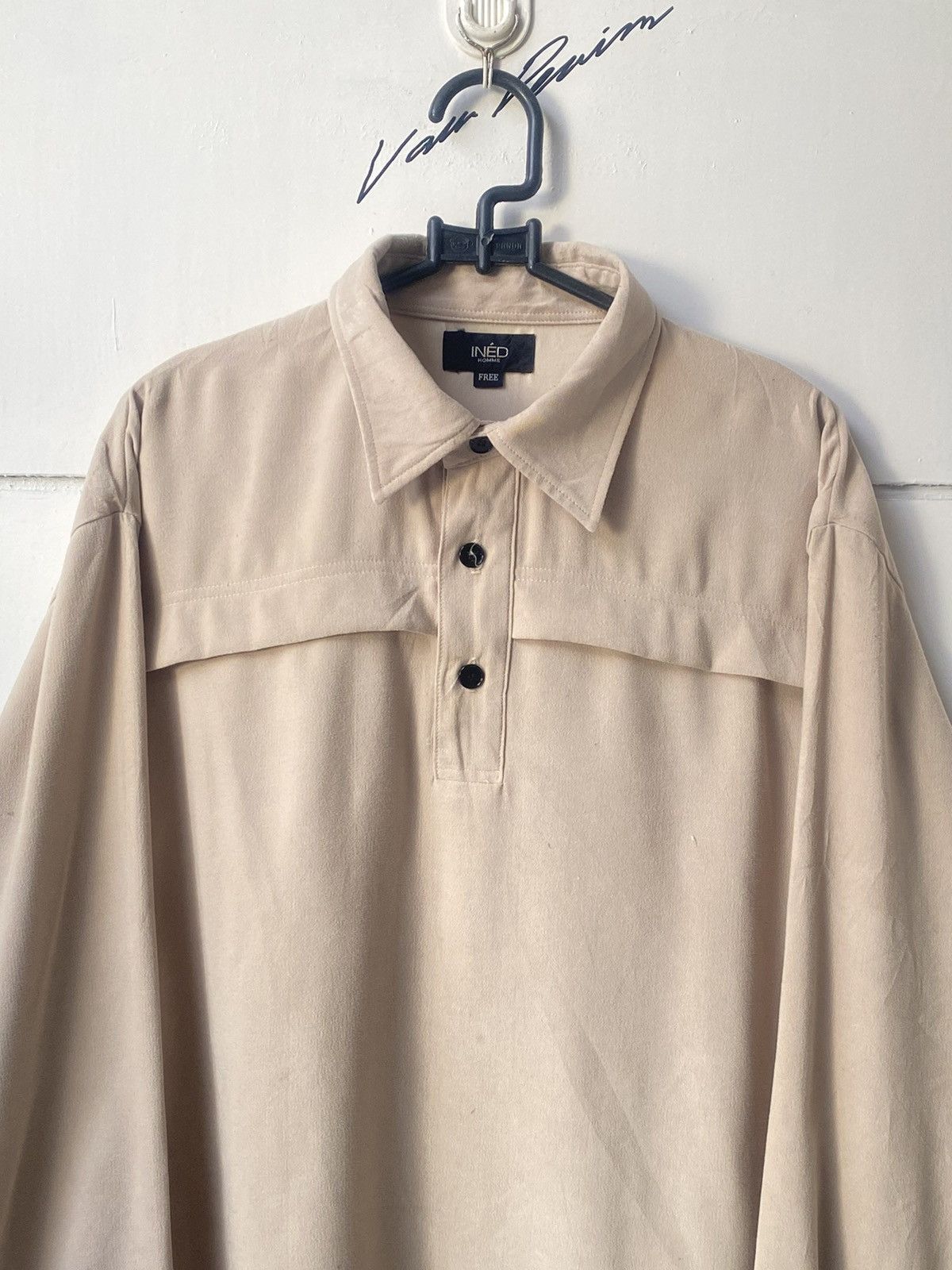 Yohji Yamamoto INED Yohji Yamamoto Beige T-shirt Size US M / EU 48-50 / 2 - 11 Thumbnail