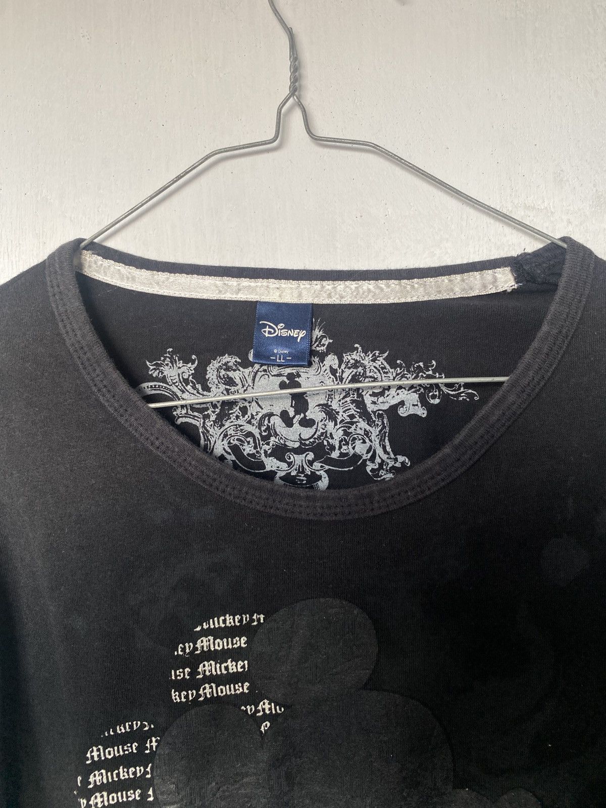 Beauty Beast × If Six Was Nine × Japanese Brand Mickey Poem Longsleeve Size US L / EU 52-54 / 3 - 4 Thumbnail