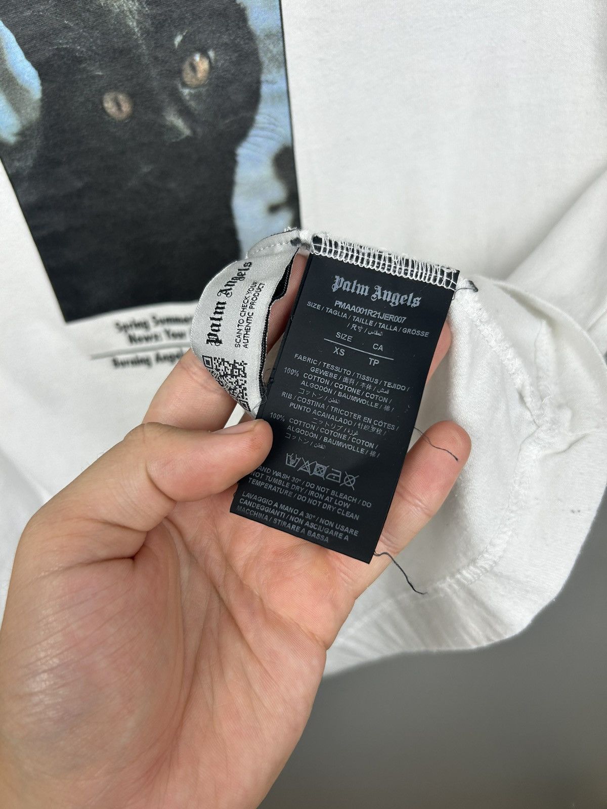 Palm Angels Palm Angels Tee bnwt Cat Logo Palm T shirt Size US XS / EU 42 / 0 - 12 Thumbnail