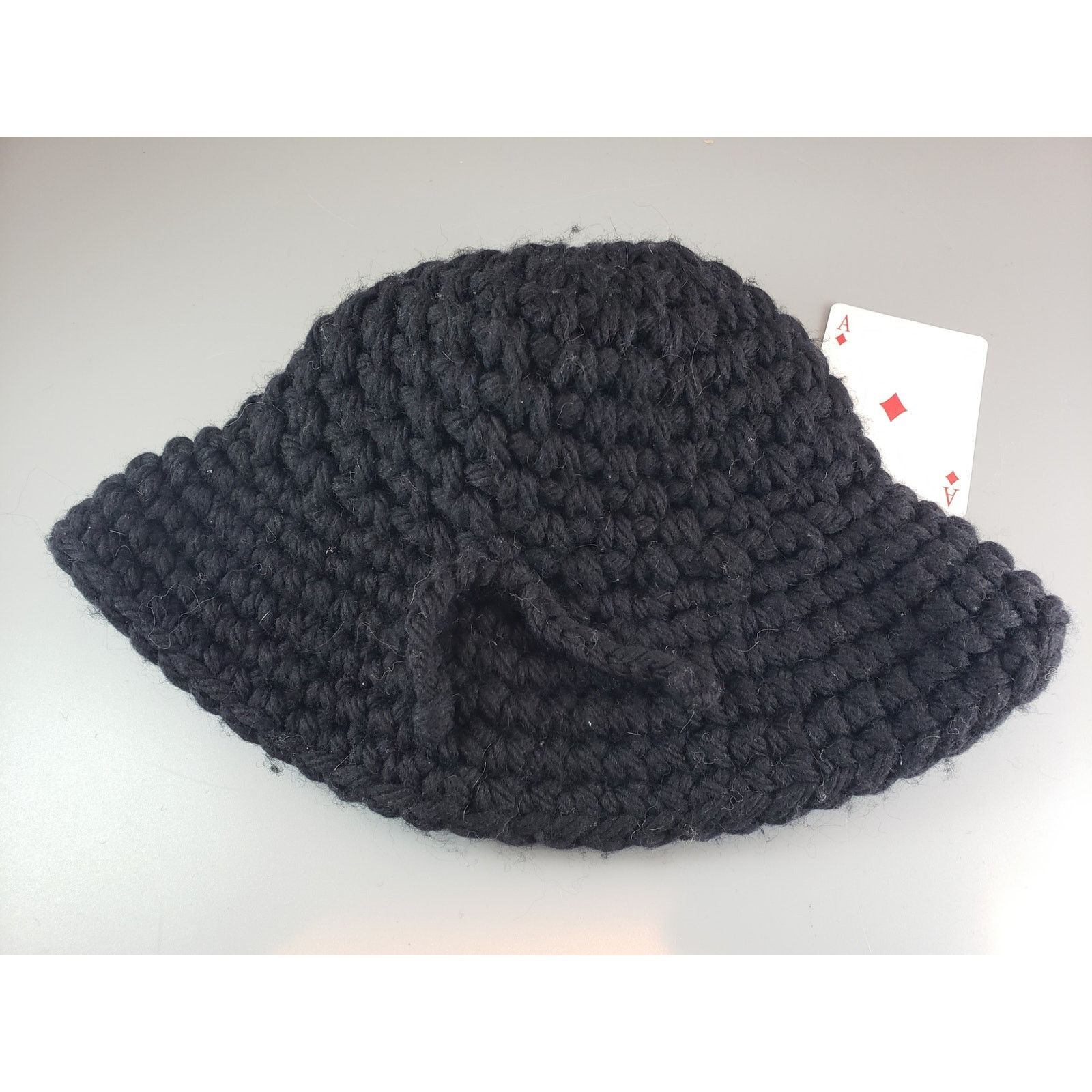Lord & Taylor Lord and Taylor Women's Floppy Knit Hat - Black Size ONE SIZE - 1 Thumbnail