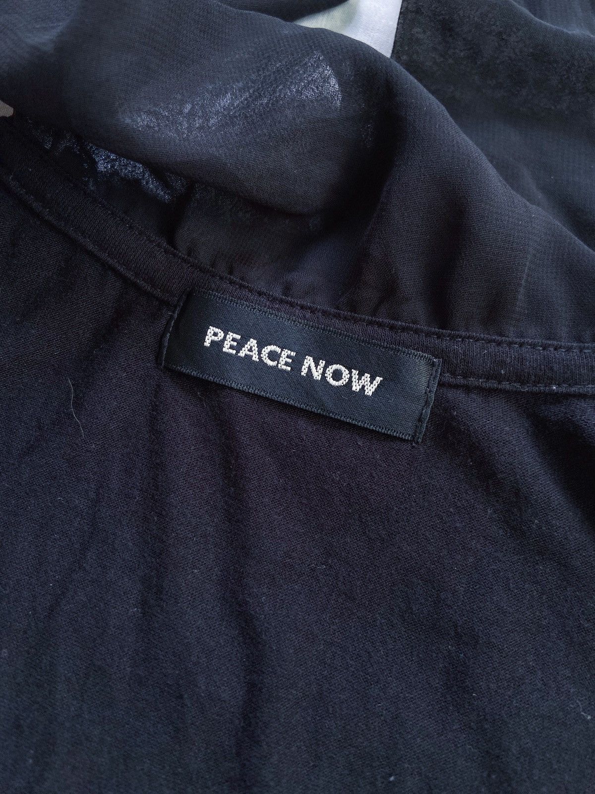 If Six Was Nine Y2K PEACE NOW POEM GOTHIC LONG SLEEVE Size US S / EU 44-46 / 1 - 9 Thumbnail