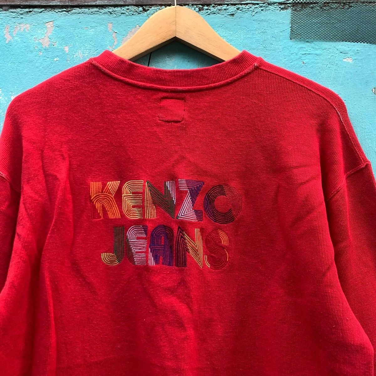 Japanese Brand × Kenzo Vintage Kenzo Jeans Sweatshirts Size US M / EU 48-50 / 2 - 2 Thumbnail