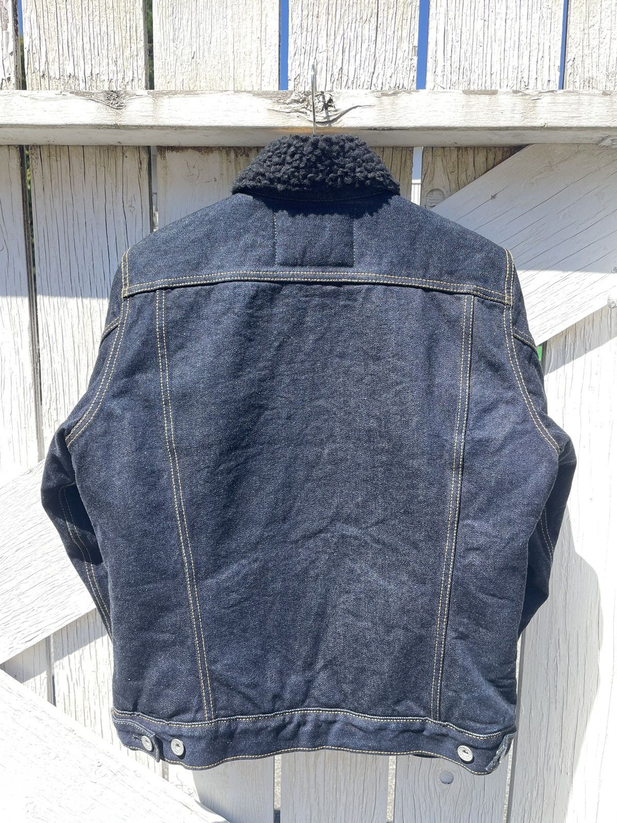 Iron Heart Iron Heart 14oz Selvedge Denim Jacket Fleece Lined IHJ-115 Size US S / EU 44-46 / 1 - 4 Thumbnail