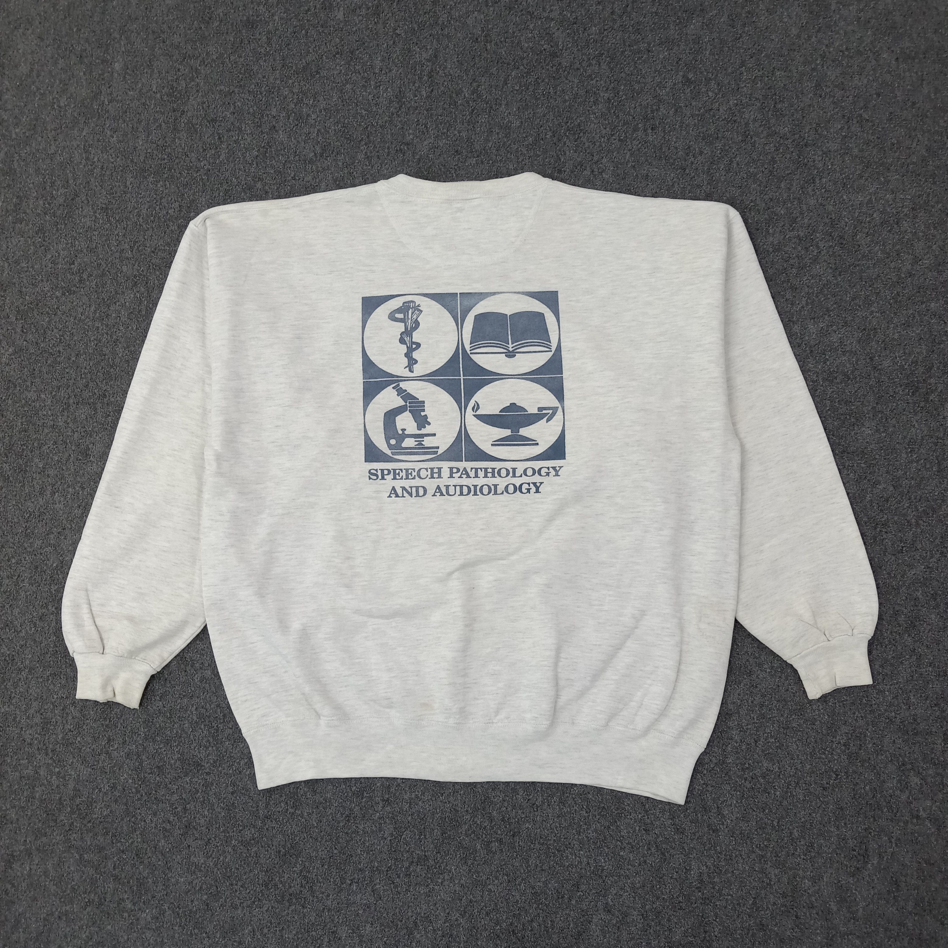 Vintage University of Nevada Speech Pathology Sweatshirt C256N10 Size US XL / EU 56 / 4 - 1 Thumbnail