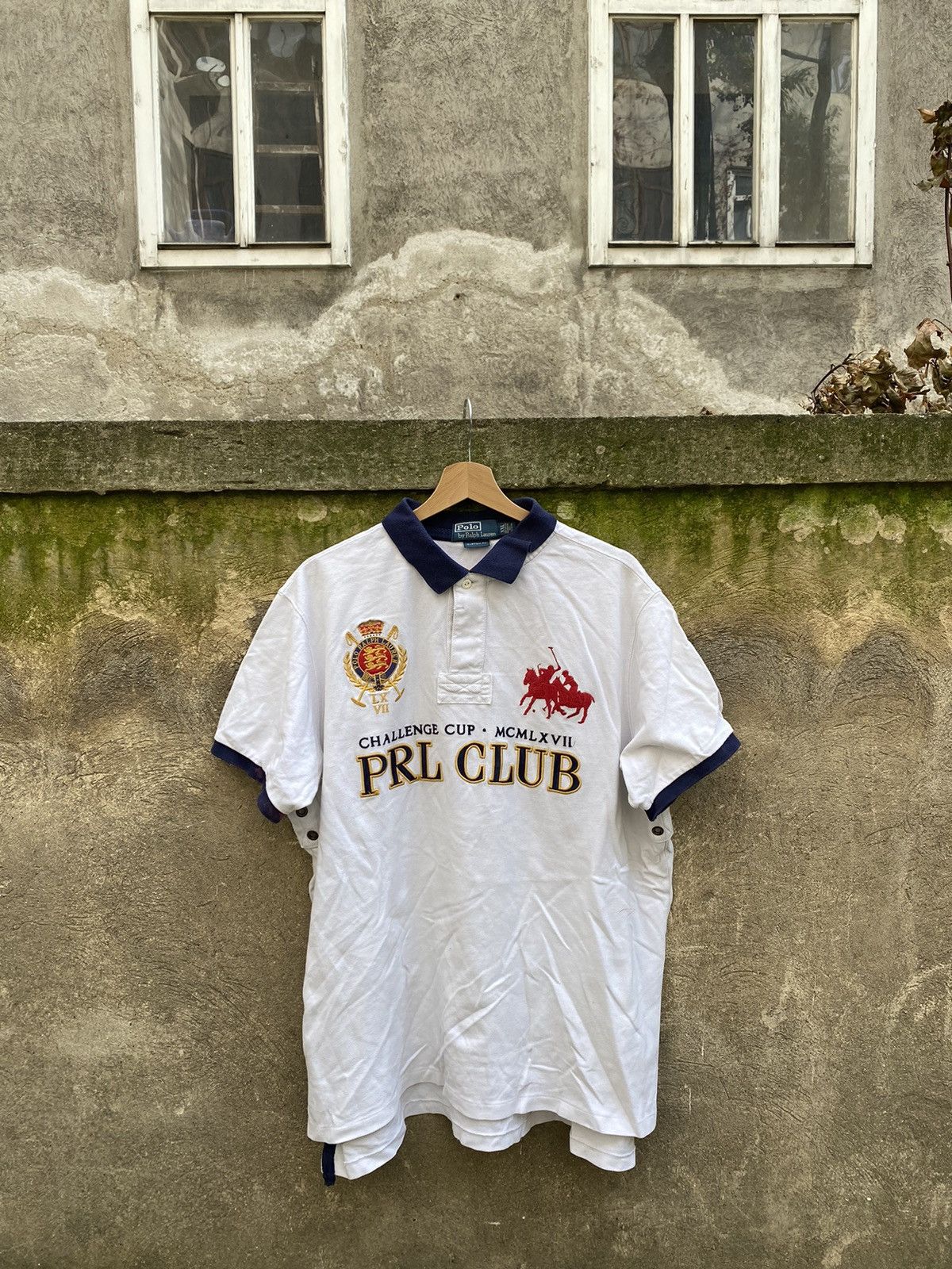 Polo Ralph Lauren × Vintage Polo Ralph Lauren Embroidered Logo Y2K Polo T-Shirt Size US XXL / EU 58 / 5 - 1 Thumbnail