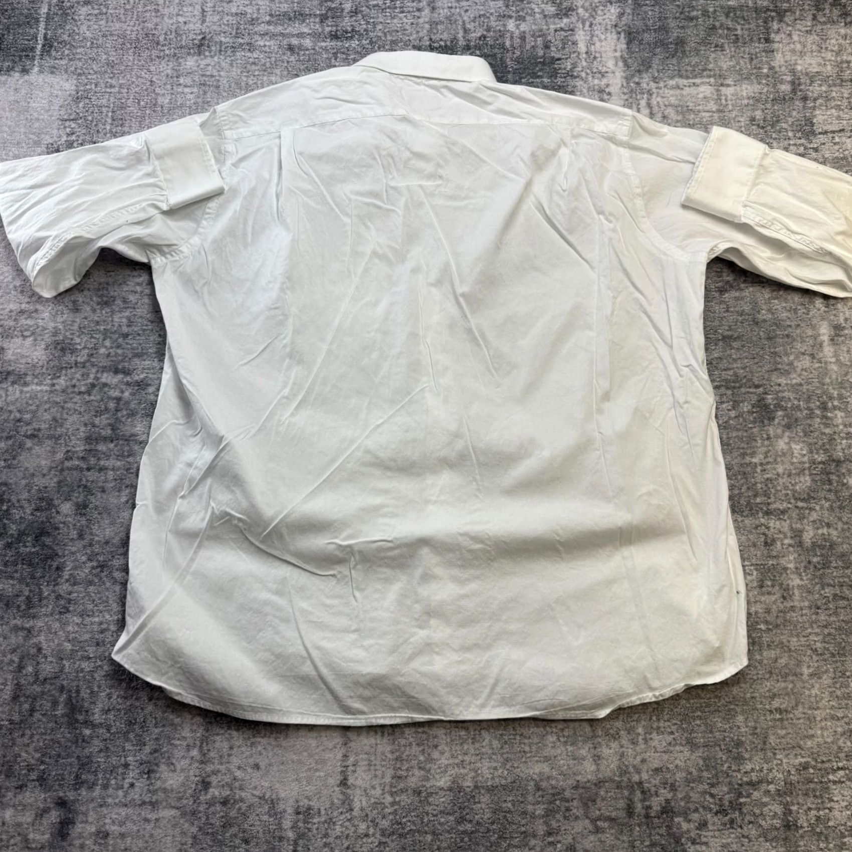 Vintage Gitman Bros Shirt Men 3XL White Pinpoint Cotton Oxford Button Down OCBD USA Made Dress Shirt Mens 3XL White Pinpoint Oxford OCBD Button Down Size US XXL / EU 58 / 5 - 7 Thumbnail