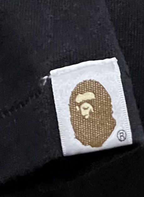 Bape Bape camo logo tee shirt Size US S / EU 44-46 / 1 - 6 Thumbnail