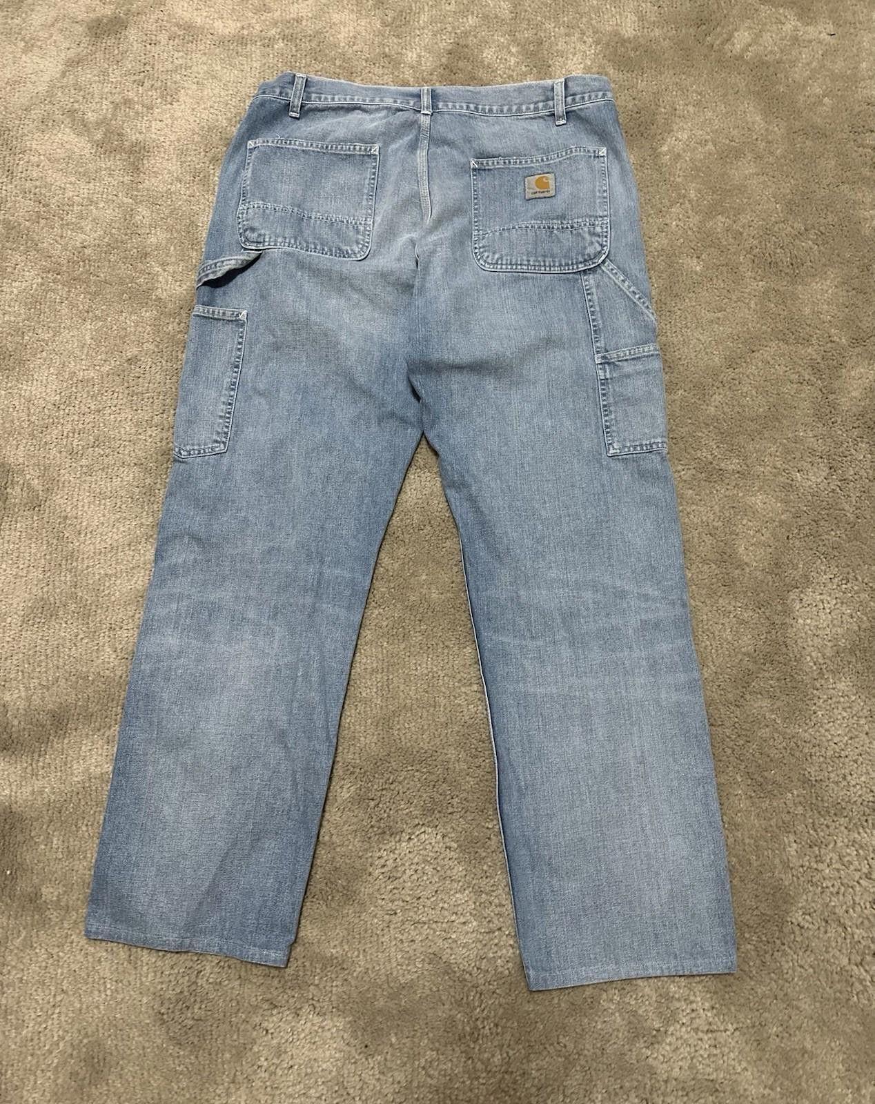 Carhartt Vintage Carhartt Baggy Ruck Single Knee Pant Jeans 36/34 Size US 36 / EU 52 - 1 Thumbnail