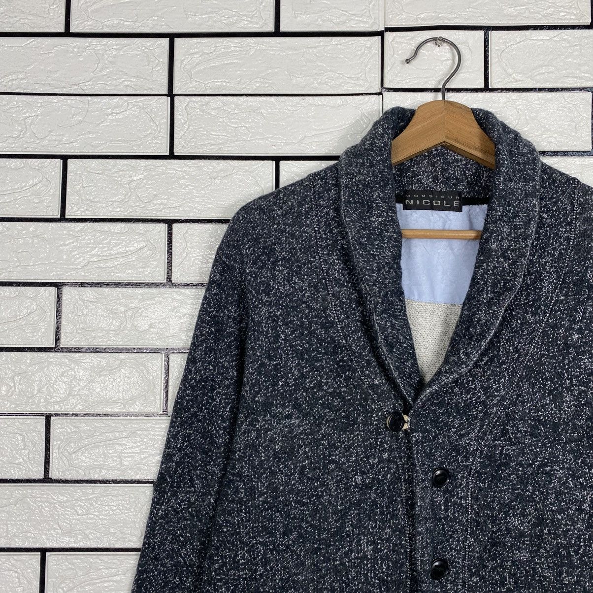Japanese Brand 📌Button Jacket Shawl Collar Monsiuer Nicole Issey Miyake Size US M / EU 48-50 / 2 - 8 Thumbnail
