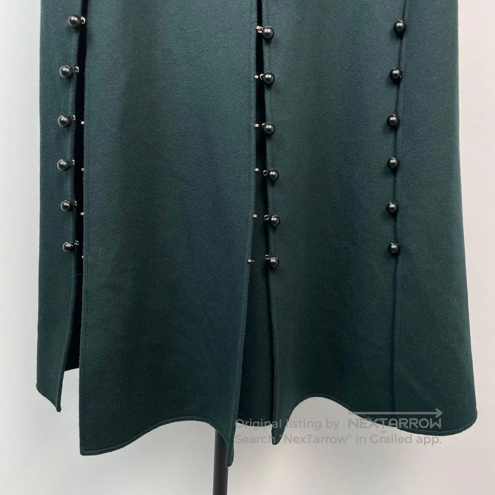 Burberry Burberry Luxurious Olive Green Buttoned Cloak Coat| Size US M / EU 48-50 / 2 - 5 Thumbnail