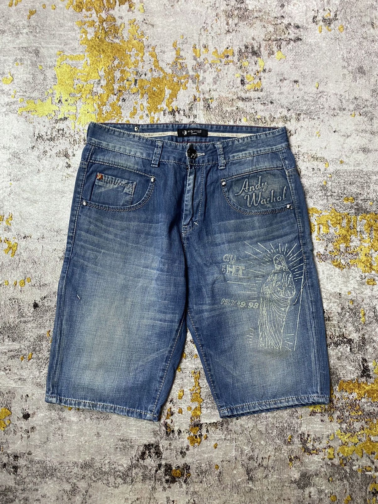 Le Grande Bleu (L.G.B.) LGB Drop Crotch Harem Shorts | Grailed
