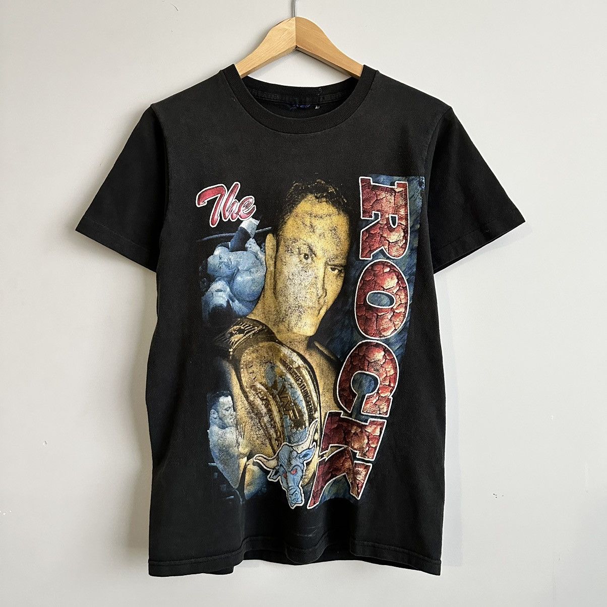 Rap Tees × Vintage Vintage 90s The Rock Rap Tee Size US M / EU 48-50 / 2 - 1 Thumbnail