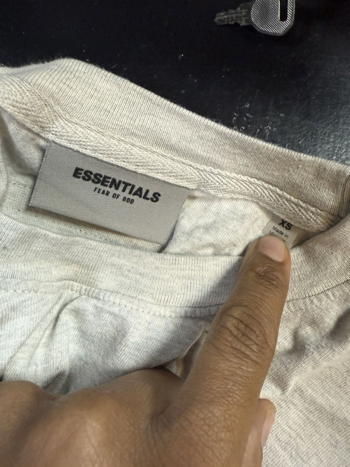 Essentials Essentials grey tshirt Size US XS / EU 42 / 0 - 4 Thumbnail