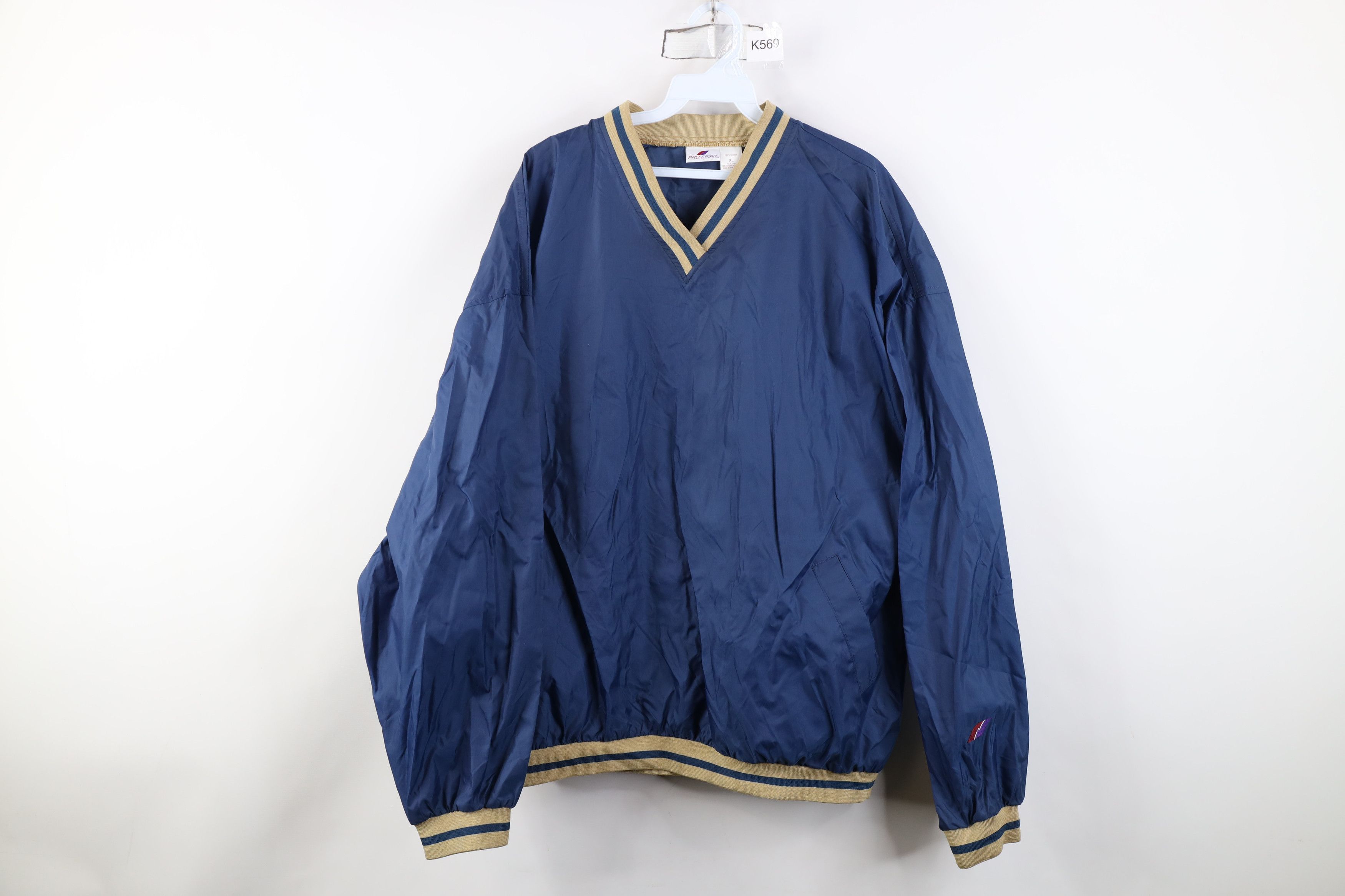 Vintage Vintage 90s Streetwear Pullover Windbreaker Jacket Blue Size US XL / EU 56 / 4 - 1 Thumbnail