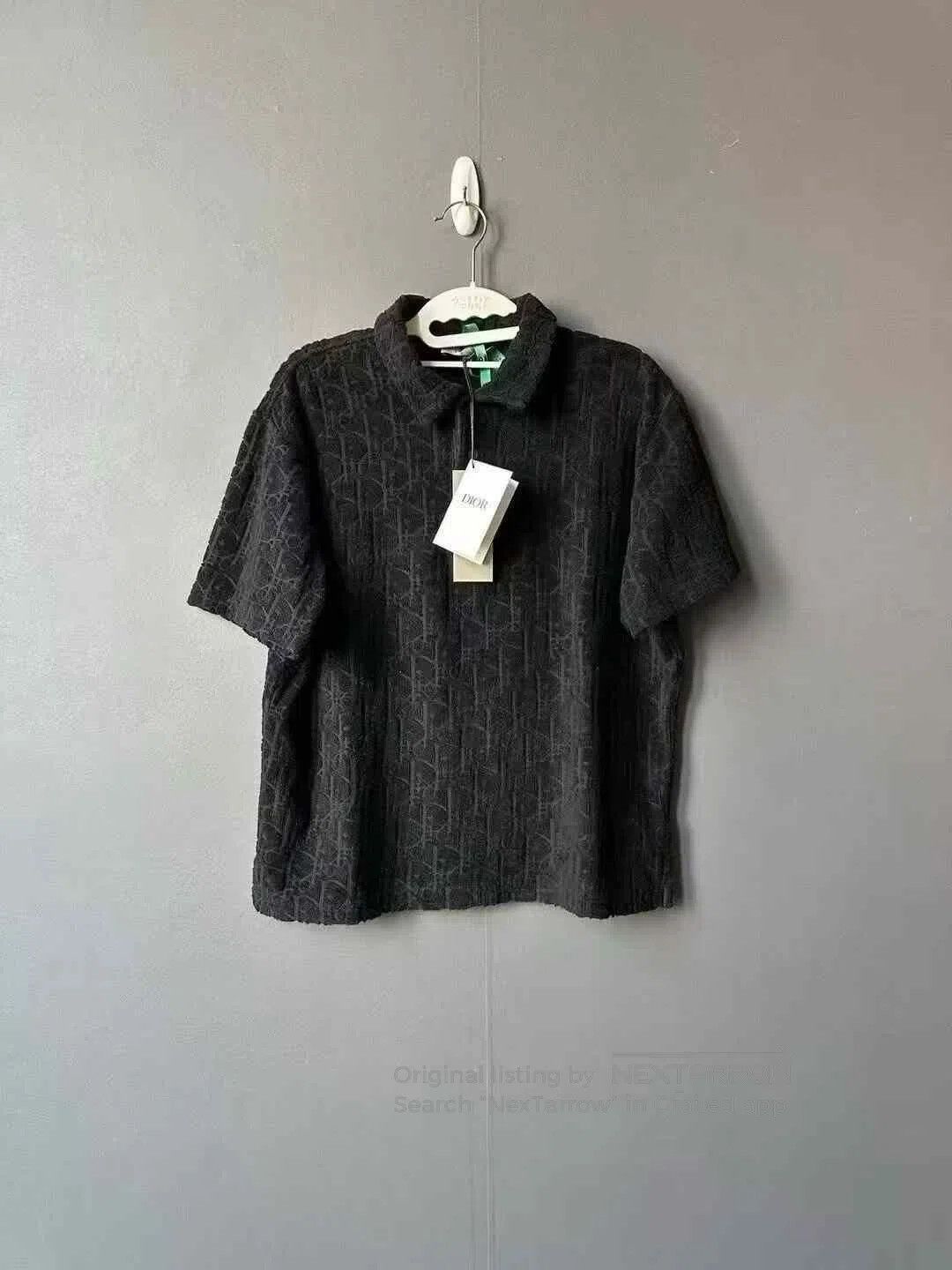 Dior Dior Black All-over Print Terry Polo. Size US XS / EU 42 / 0 - 1 Thumbnail