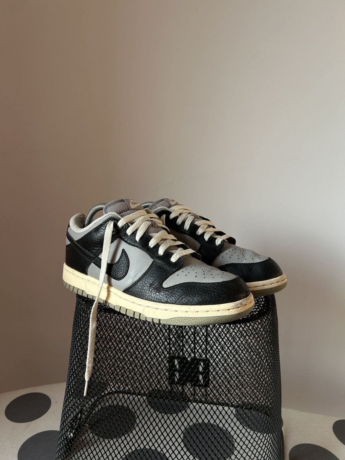 Nike × Vintage 💥RARE💥Nike Dunk Low Medium Grey 00s Shoes Sneakers Size 8 Size US 8 / EU 41 - 2 Thumbnail