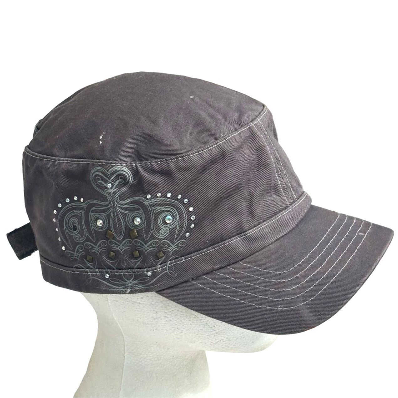 Disney Gray Disney Crown Hat Size ONE SIZE - 3 Thumbnail