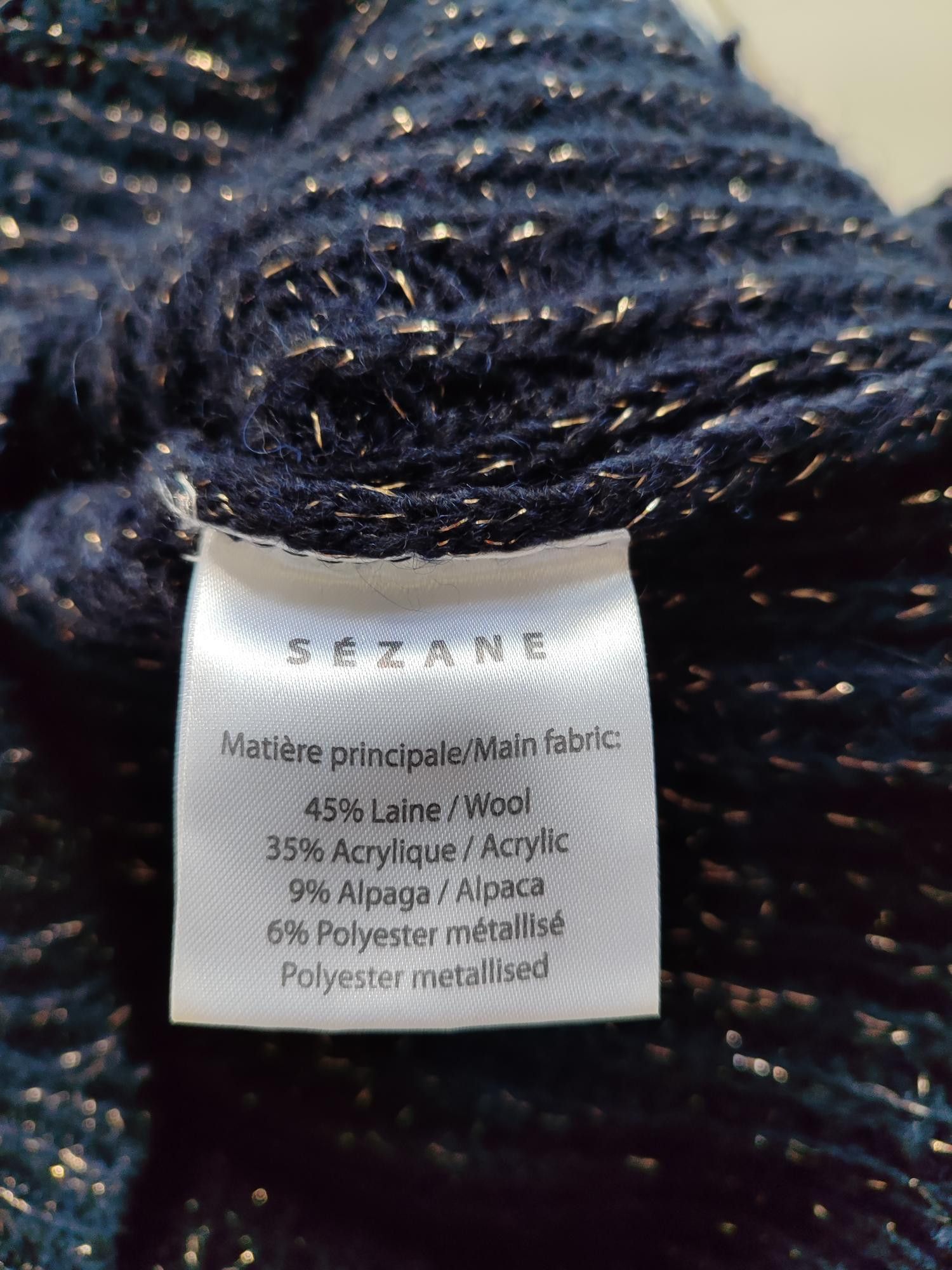 Sezane PULL SEZANE LAINE ALPAGA Size S / US 4 / IT 40 - 4 Thumbnail