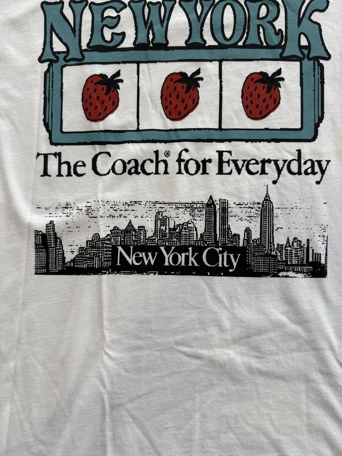 Coach Coach X NYC tee Size US XL / EU 56 / 4 - 5 Thumbnail