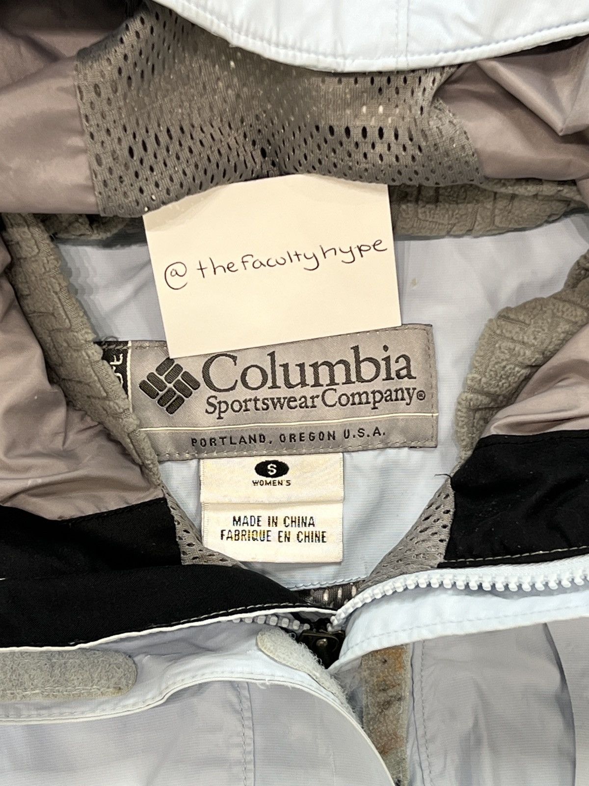 Columbia × Vintage Vintage Columbia Velocit Windbreaker Jacket Women's Small Size S / US 4 / IT 40 - 3 Thumbnail