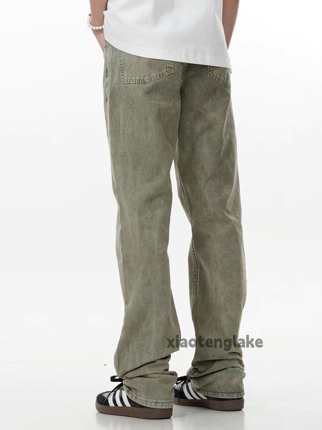 Jean × Vintage washed faded cleanfit punk grunge yuppie jeans Size US 34 / EU 50 - 2 Thumbnail