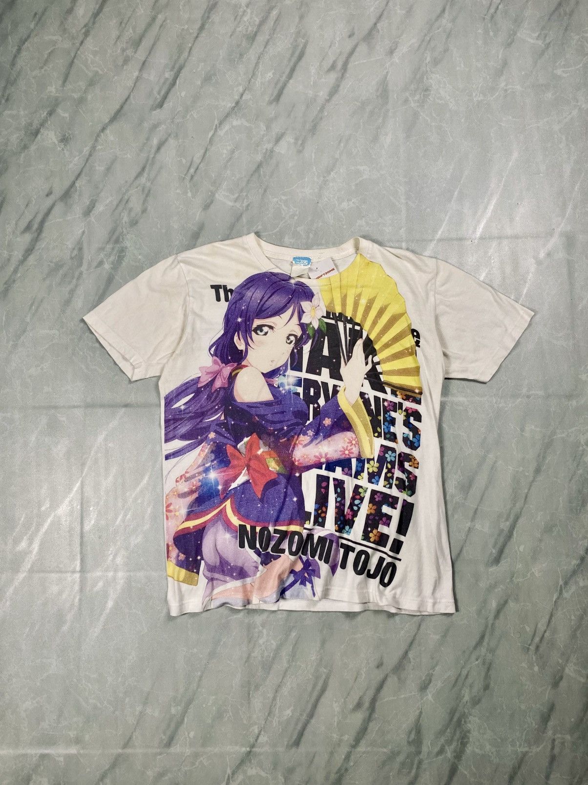 Anime RARE Cospa Love Live! Anime Nozomi Tojo Overprint Tee Size US L / EU 52-54 / 3 - 1 Thumbnail