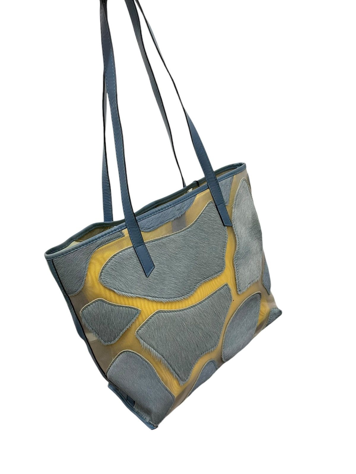 Other NWT Leather Mesh Castellari Italy Tote Shoulder Bag 1🟩0 Size ONE SIZE - 4 Thumbnail
