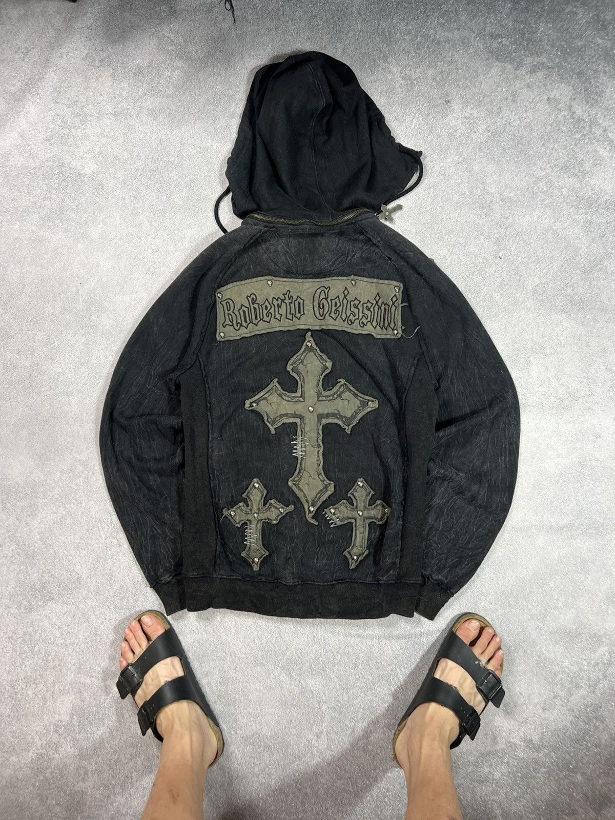 If Six Was Nine 🖤VTG CRAZY🔥 AFFLICTION RICK OWENS HYSTERIC GLAMOUR STYLE JAC Size US L / EU 52-54 / 3 - 4 Thumbnail