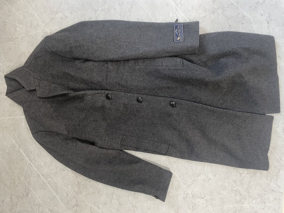 Japanese Brand Inherit double cloth wool Chester coat | Grailed