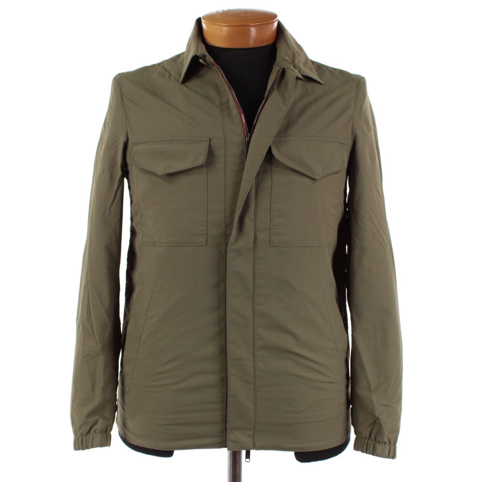 Luciano Barbera Luciano Barbera Overshirt Size M US In Green Polyamide Blend Size US M / EU 48-50 / 2 - 1 Thumbnail