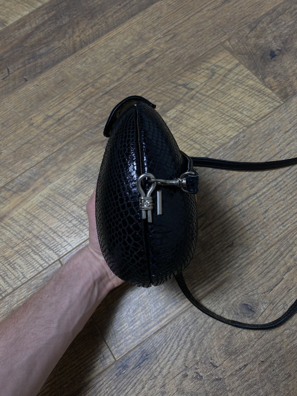 Japanese Brand × Vintage Vintage Reptile Leather Bag - Unique Style Size ONE SIZE - 5 Thumbnail