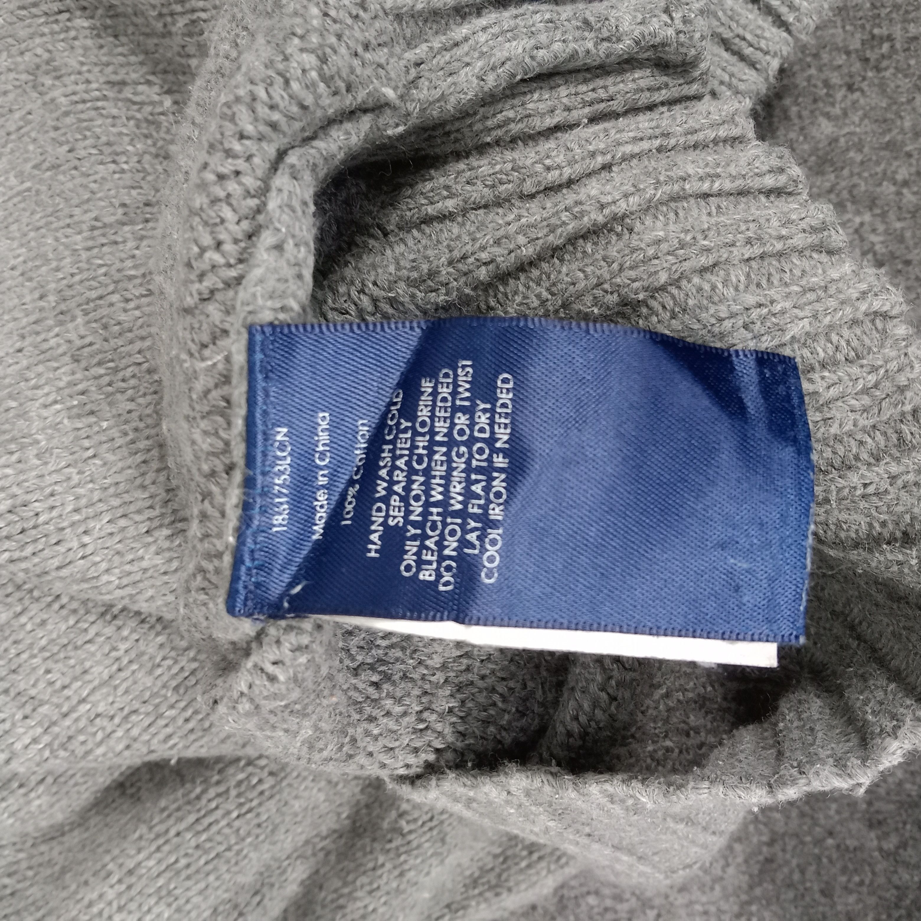 Polo Ralph Lauren × Vintage POLO by Ralph Lauren Plain Knitwear Sweatshirt Size US M / EU 48-50 / 2 - 8 Thumbnail