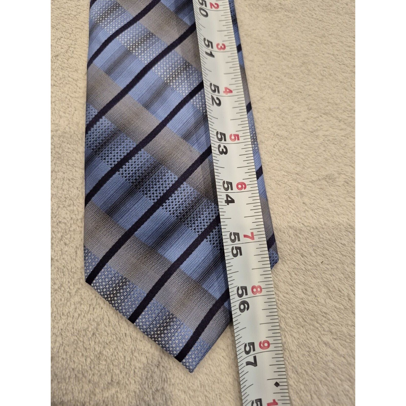 Brooksfield Stafford Essentials Tie Mens 100% Imported Silk USA Made Size ONE SIZE - 8 Thumbnail