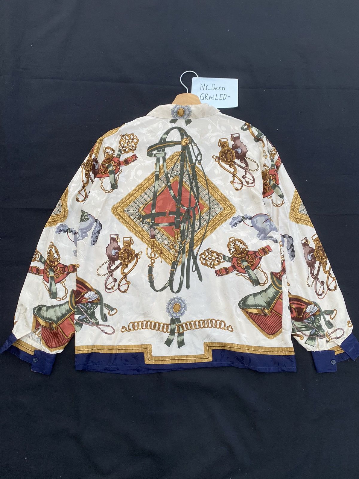 Vintage Rare Vintage Madame Rivere Silk Blouse Size M / US 6-8 / IT 42-44 - 16 Thumbnail