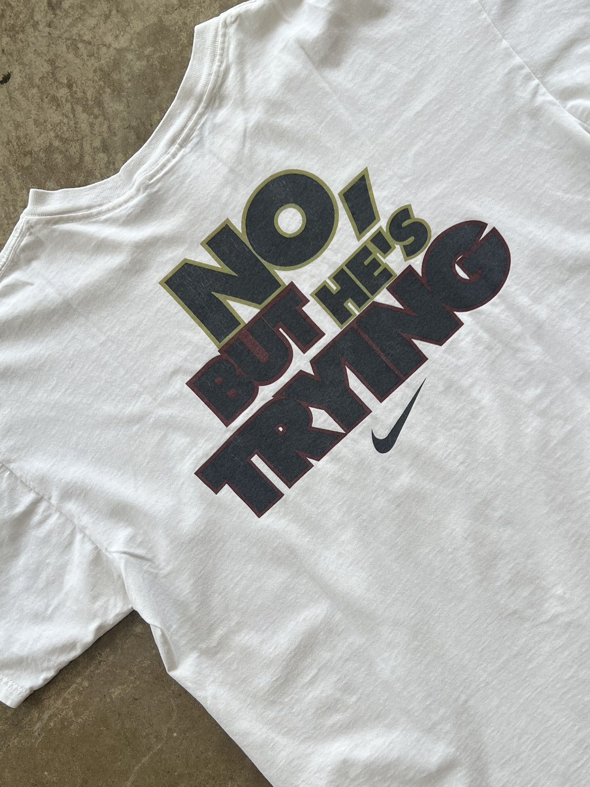 Nike Vintage 90s Nike Jordan Greatest Baseball Player Ever Large Size US L / EU 52-54 / 3 - 4 Thumbnail