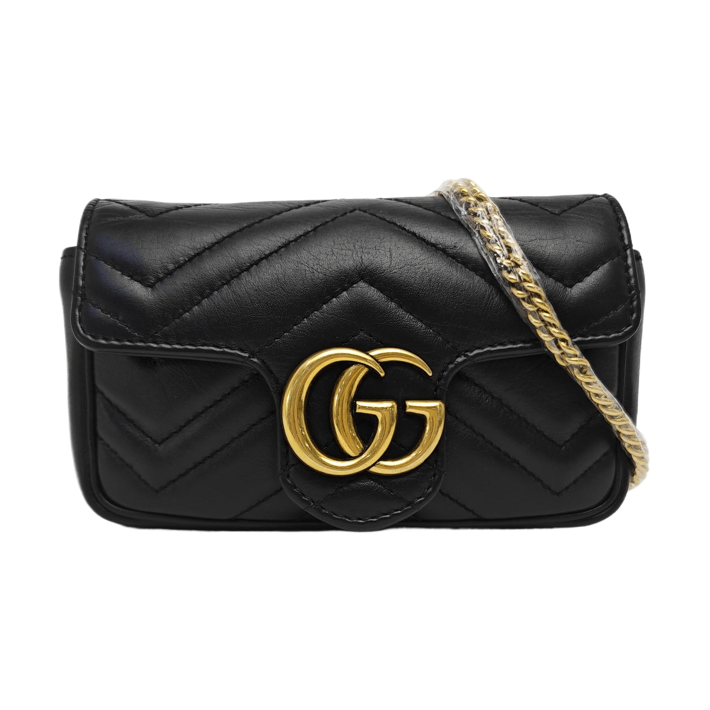 Gucci Gucci GG Marmont Quilted Leather Mini Shoulder Bag Size ONE SIZE - 1 Thumbnail